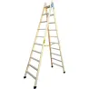 Compra ESCALERA MADERA TIJERA 10+10 PELDAÑOS PLABELL BLD10 al mejor precio