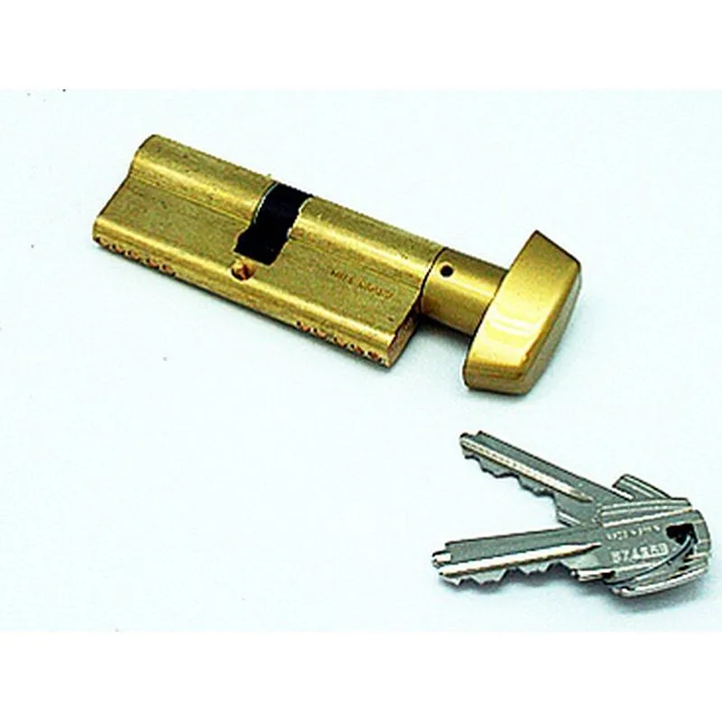 Compra CILINDRO TE5 BOTON, LEVA LARGA 40B-40 LATON, 3 LLAVES TESA 503B4040L al mejor precio