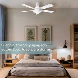 Compra VENTILADOR TECHO BLANCO diametro132CM 65W HJM VT562 al mejor precio