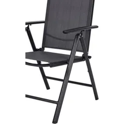 Compra SILLON POSICIONES ALUMINIO TEXTILENE ANTRACITA IMPORT 46112 al mejor precio