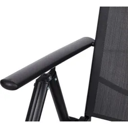 Compra SILLON POSICIONES ALUMINIO TEXTILENE ANTRACITA IMPORT 46112 al mejor precio