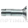 Compra TORNILLO DIN 963 CABEZA PLANA CINCADO M-4 X 25 MM 1000UDS HISPANOX 16055 al mejor precio