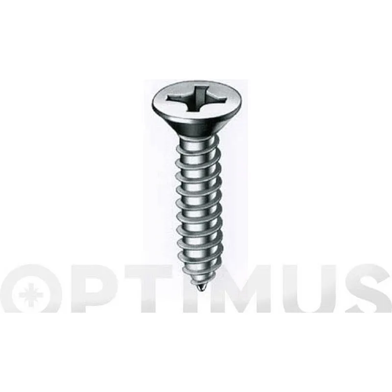Compra TORNILLO PARKER DIN 7982 C/PLANA PHILIPS CINCADO 4,2X 32 1000UDS HISPANOX 16978 al mejor precio