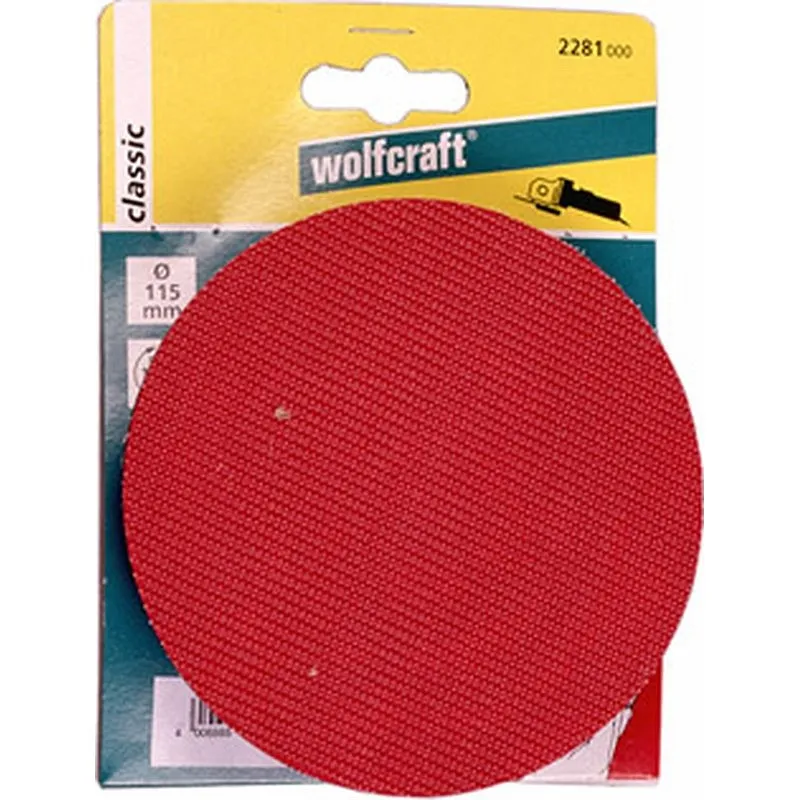 Compra ACCESORIO PLATILLO LIJAR C/ROSC 2281000-115 WOLFCRAFT 2281000 al mejor precio