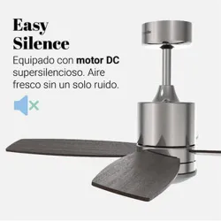 Compra VENTILADOR TECHO MIDI 4048X 55W 122 CM INOX/NEGRO LUZ LED UNIVERSAL BLUE 271-UVT1319-21 al mejor precio