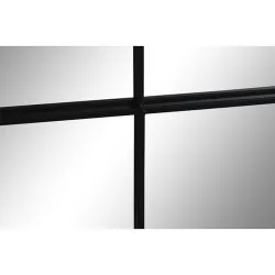 Compra ESPEJO HIERRO/CRISTAL VENTANA NEGRO 90X2X90CM ITEM ES-195696 al mejor precio