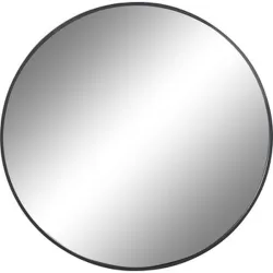 ESPEJO REDONDO METAL NEGRO...