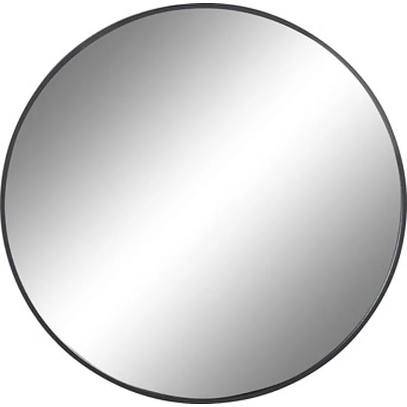 Compra ESPEJO REDONDO METAL NEGRO 80X2X80CM ITEM ES-204890 al mejor precio