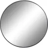 Compra ESPEJO REDONDO METAL NEGRO 80X2X80CM ITEM ES-204890 al mejor precio