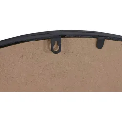 Compra ESPEJO REDONDO METAL NEGRO 80X2X80CM ITEM ES-204890 al mejor precio