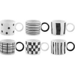 TAZA TE NEW BON CHINA NOIR...