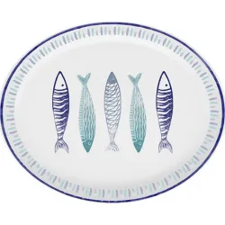 BANDEJA OVAL STONEWARE...