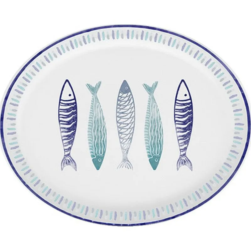 Compra BANDEJA OVAL STONEWARE 30,5CM SARDINAS NON 4666123 al mejor precio