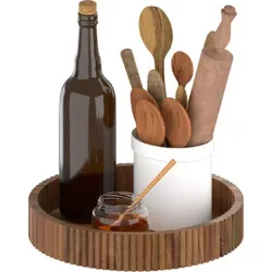 Compra BANDEJA GIRATORIA MERA BAMBU WENKO 54945100 al mejor precio