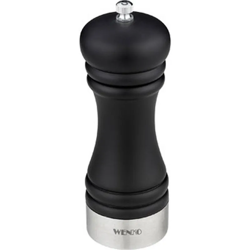 Compra MOLINILLO SAL CERAMICO SALI 5X17X5CM NEGRO WENKO 55082100 al mejor precio