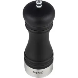 Compra MOLINILLO SAL CERAMICO SALI 5X17X5CM NEGRO WENKO 55082100 al mejor precio