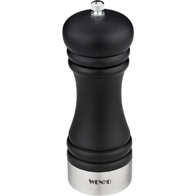 Compra MOLINILLO PIMIENTA CERAMICO SALI 5X17X5CM NEGRO WENKO 55083100 al mejor precio