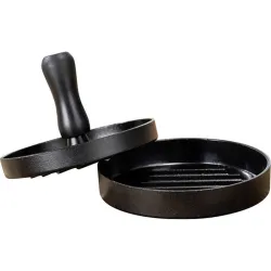 Compra PRENSA PARA HAMBURGUESAS PATTY 8X12X12CM NEGRA WENKO 55065100 al mejor precio