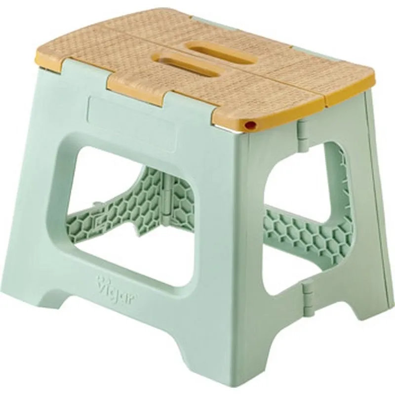 Compra TABURETE PLEGABLE 27CM VERDE VIGAR 12425 al mejor precio