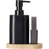Compra DOSIFICADOR JABON COCINA CON ESTROPAJO VINTAGE NEGRO VIGAR 12483 al mejor precio