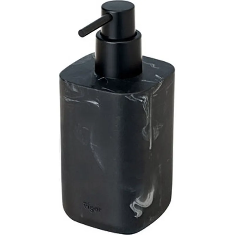 Compra DOSIFICADOR JABON ZENSE MARMOL NEGRO VIGAR 11785 al mejor precio