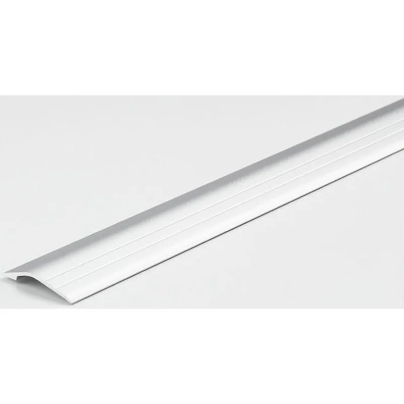 Compra CUBREJUNTAS DESNIVEL ALUMINIO ADHESIVO 90CM PLATA ARCANSAS 032L/90/GA al mejor precio