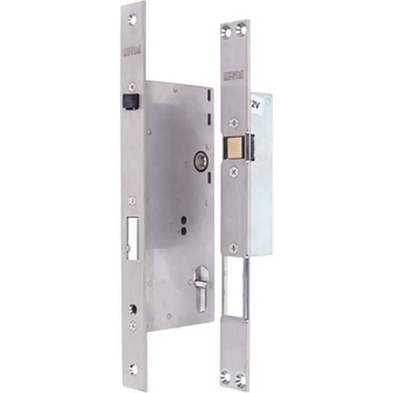 Compra CERRADURA ELECTRICO DUO 60/85 ENTRADA 20MM BOCALLAVE 85MM INOX DORCAS L-D1-56024 al mejor precio