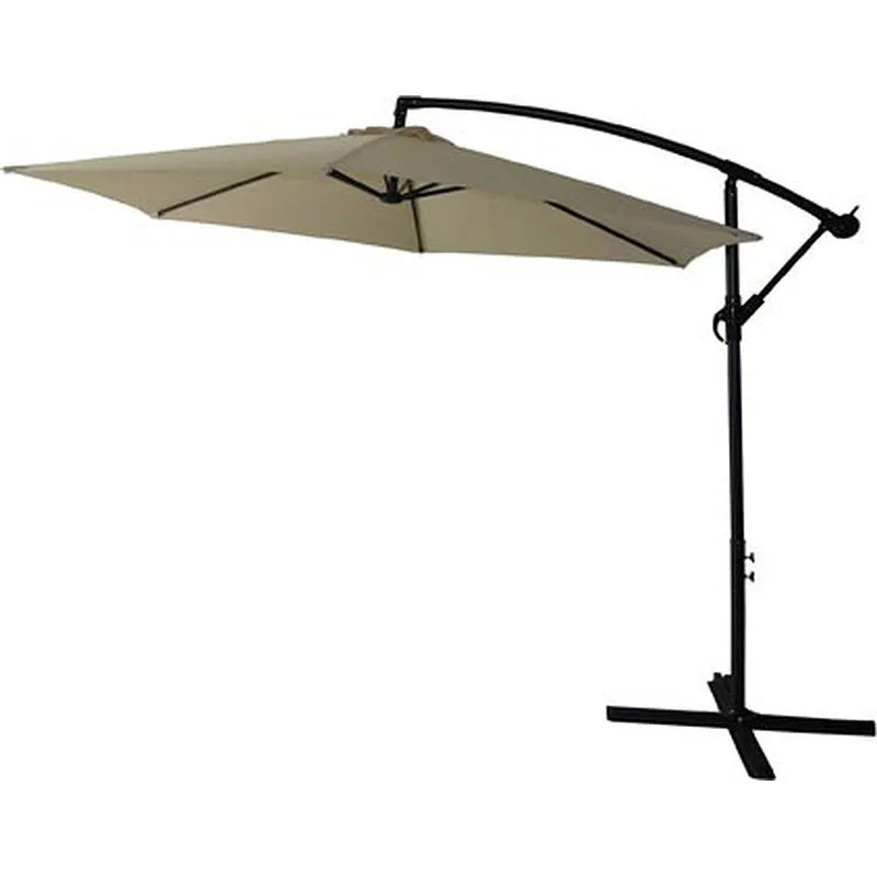 Compra PARASOL ACERO EXCENTRICO ARENA 3 M IMPORT LYB-003 al mejor precio