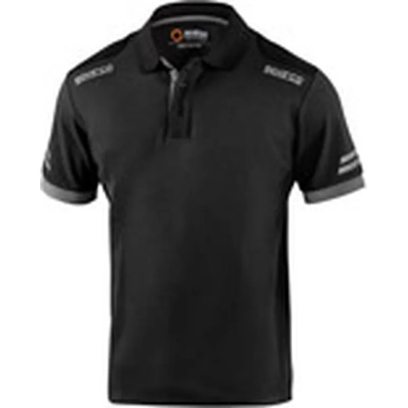 Compra POLO TECNICO 180 GR NEGRO / GRIS FLUOR TALLA M SPARCO 02415NRGSM al mejor precio