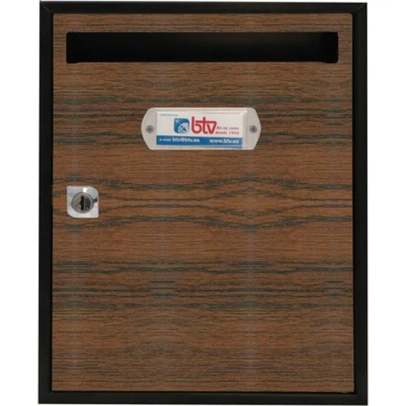 Compra BUZON INTERIOR INOXIDABLE TEIDE SAPELI/INOX BTV 15823 al mejor precio