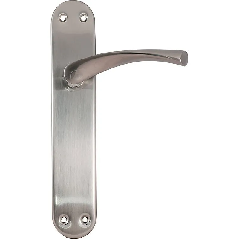 Compra MANILLA 707 PLACA ACERO/ALUMINIO (JUEGO) 240X45 MM NIQUEL SATINADO MICEL 07074 al mejor precio