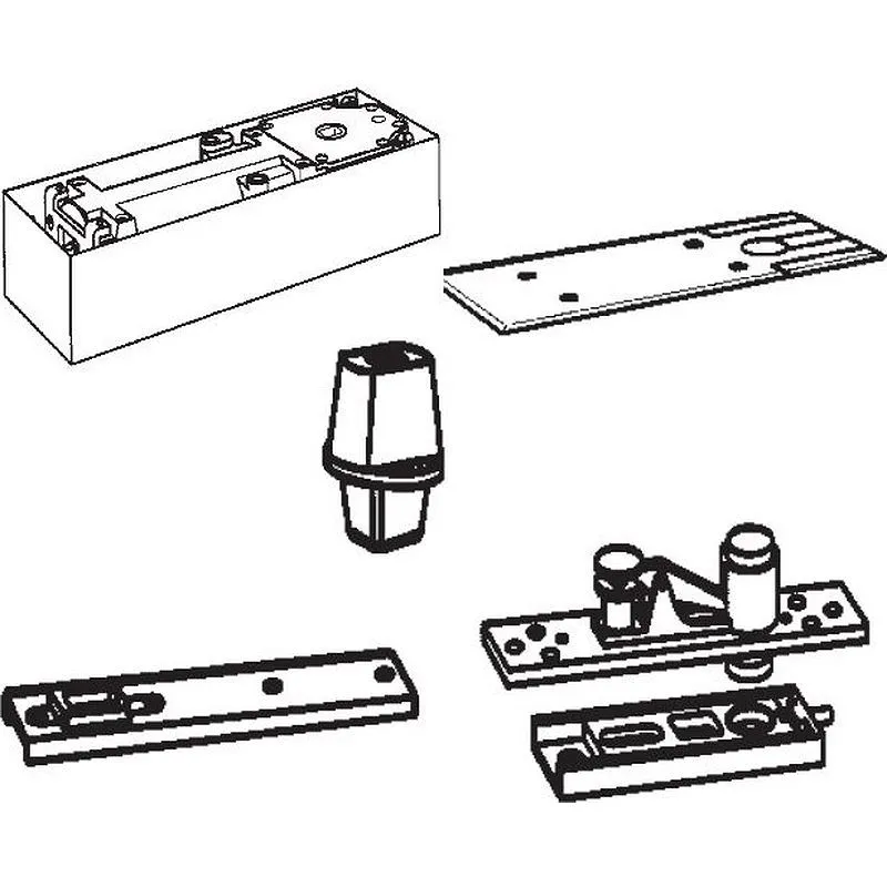 Compra CIERRAPUERTA BTS-75 PARA PUERTAS VAIVEN CON FIJACION 90º DORMAKABA 61801250 al mejor precio