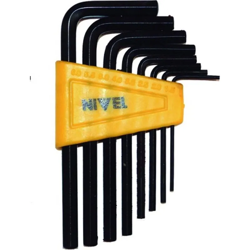Compra LLAVE ALLEN HEXAG. 1,5-06MM NIVEL 8 PZ NIVEL NV98621 al mejor precio