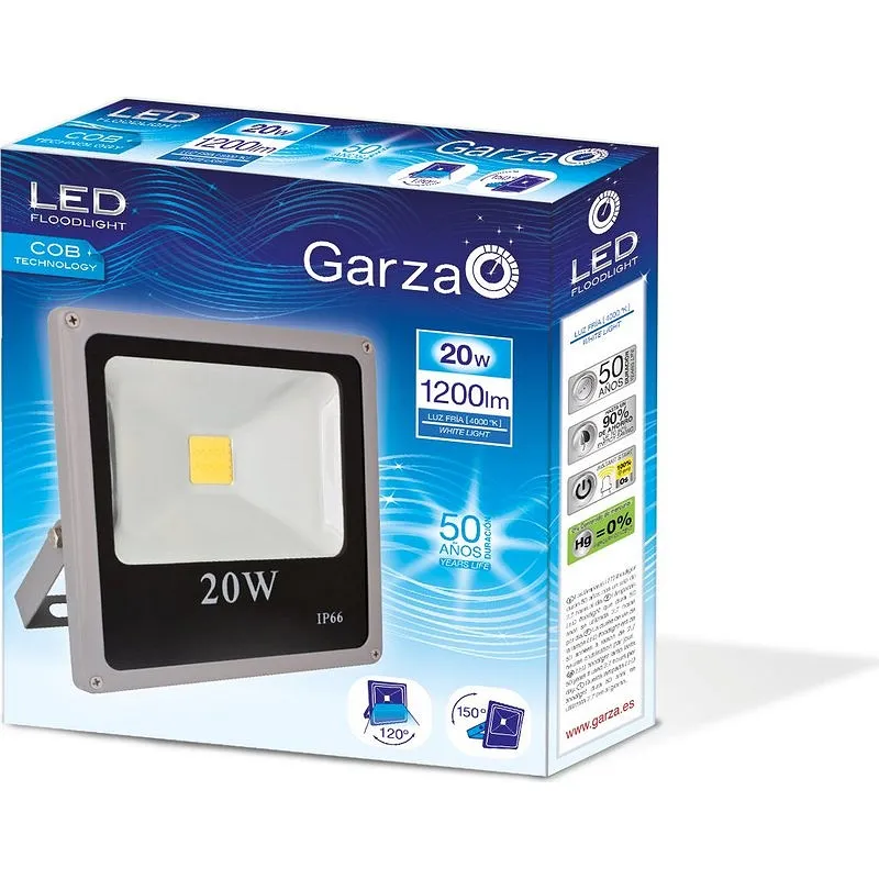 Compra PROYECTOR 4000K 65X195X205MM GARZA GARZA 400766 al mejor precio