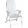 SILLON POSICIONES RESINA BLANCO GARDEN LIFE 8092 BLANCO