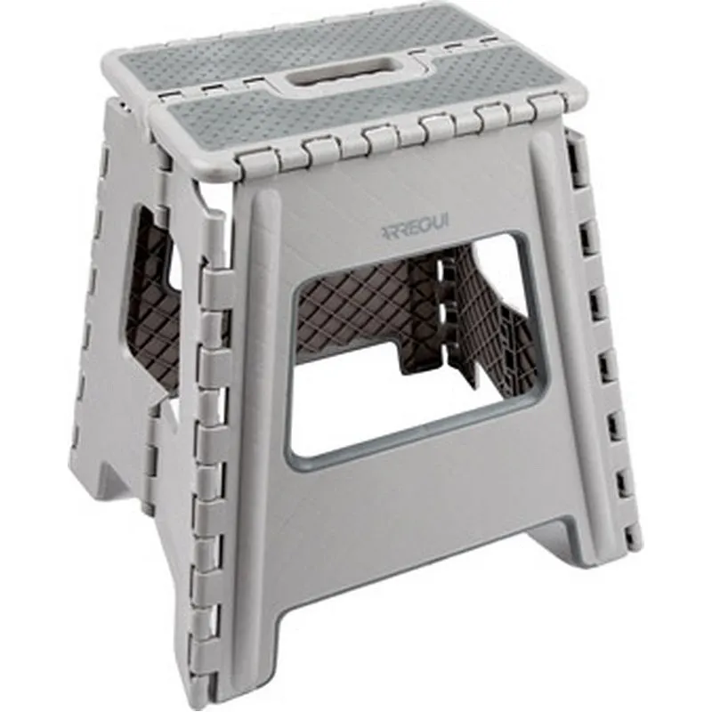Compra TABURETE PLEGABLE GRIS 29X22X39CM ARREGUI TB-039-BGG al mejor precio