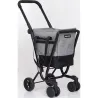 CARRO COMPRA 4 RUEDAS GIR. EASY GO NEGRO/GRIS PLAY MARKET 24966 285