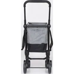 CARRO COMPRA 4 RUEDAS GIR. EASY GO NEGRO/GRIS PLAY MARKET 24966 285