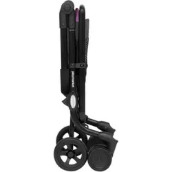 CARRO COMPRA 4 RUEDAS GIR. EASY GO NEGRO/LILA PLAY MARKET 24966 783