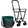 CARRO COMPRA 4 RUEDAS GIR. EASY GO NEGRO/ZAFIRO PLAY MARKET 24966 784