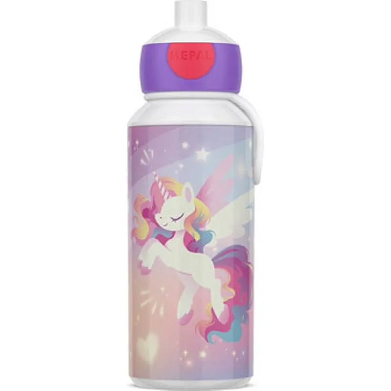 Compra BOTELLA POP-UP CAMPUS 400 ML UNICORN GLOW MEPAL 107410065411 al mejor precio