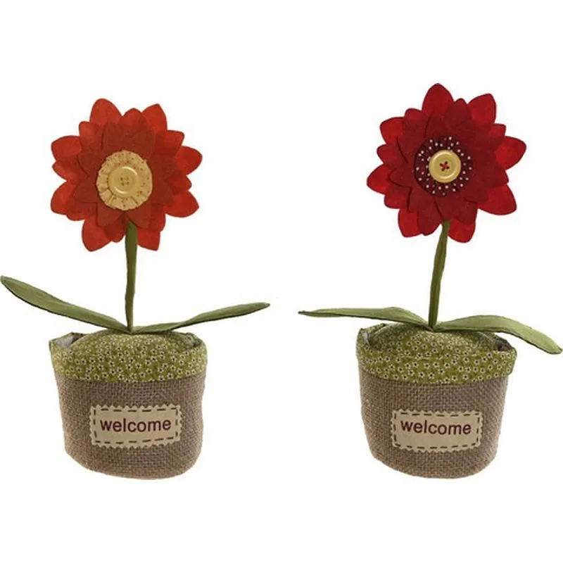 Compra SUJETAPUERTAS FLOR POLIESTER 14X14X33 1,5 KG SURTIDO ITEM SP-219927 al mejor precio