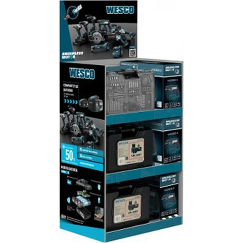 Compra EXPOSITOR CARTON WESCO WESCO WS9990 al mejor precio