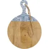 Compra TABLA CORTAR MADERA CON MANGO DECO AZUL NON 25692 al mejor precio
