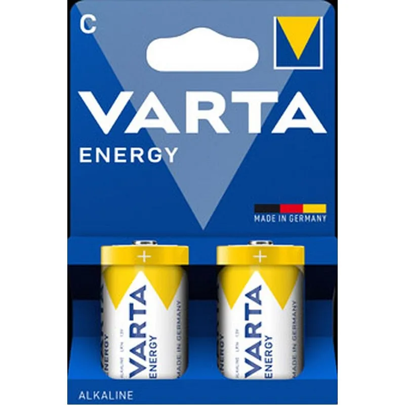 Compra PILA ALCALINA ENERGY LR14C 2 UNIDADES VARTA 04114229422 al mejor precio