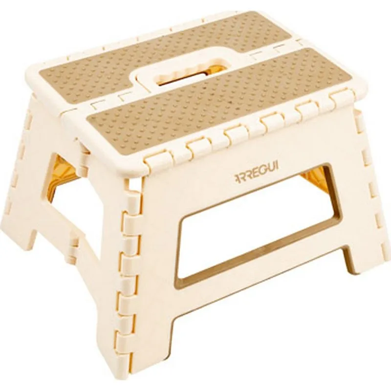 Compra TABURETE PLEGABLE BEIGE 29X22X22CM ARREGUI TB-022-BGB al mejor precio