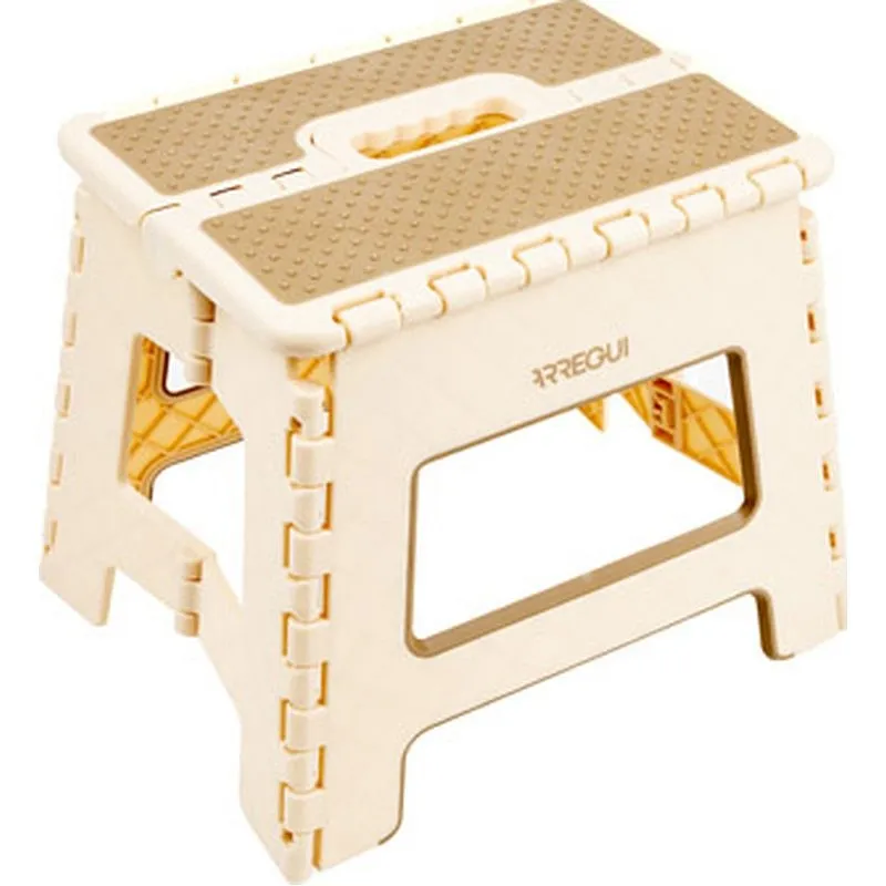 Compra TABURETE PLEGABLE BEIGE 29X22X27CM ARREGUI TB-027-BGB al mejor precio