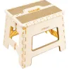 Compra TABURETE PLEGABLE BEIGE 29X22X27CM ARREGUI TB-027-BGB al mejor precio