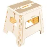 Compra TABURETE PLEGABLE BEIGE 29X22X32CM ARREGUI TB-032-BGB al mejor precio