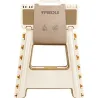 Compra TABURETE PLEGABLE BEIGE 29X22X39CM ARREGUI TB-039-BGB al mejor precio
